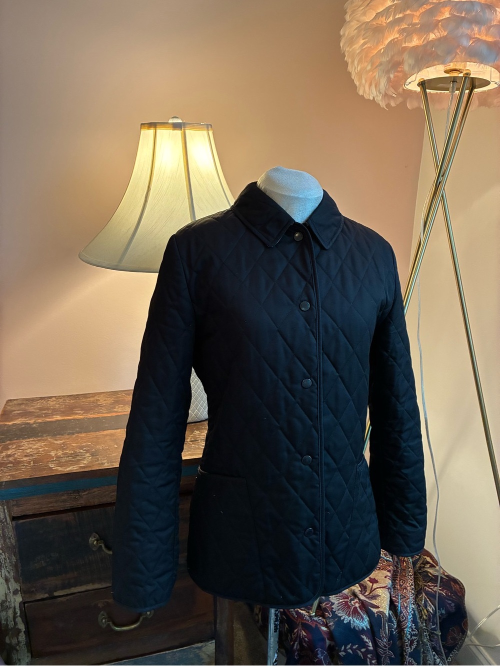 Burberry Constance Quilted Jacket - Black